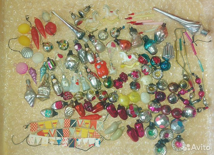 Елочные игрушки СССР малютка