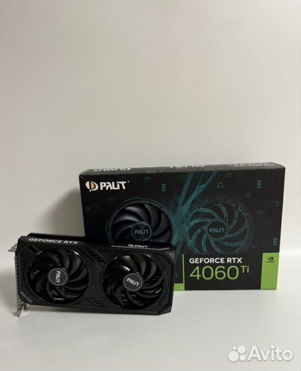 Видеокарта rtx 4060ti palit dual