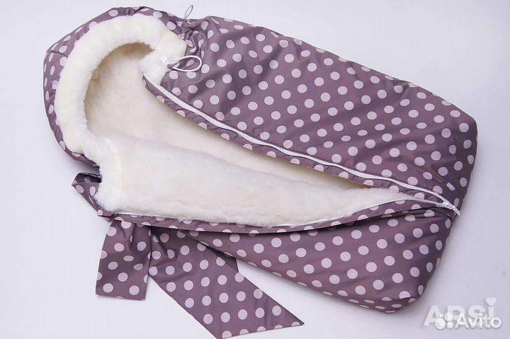 Конверт на выписку и прогулок зимний