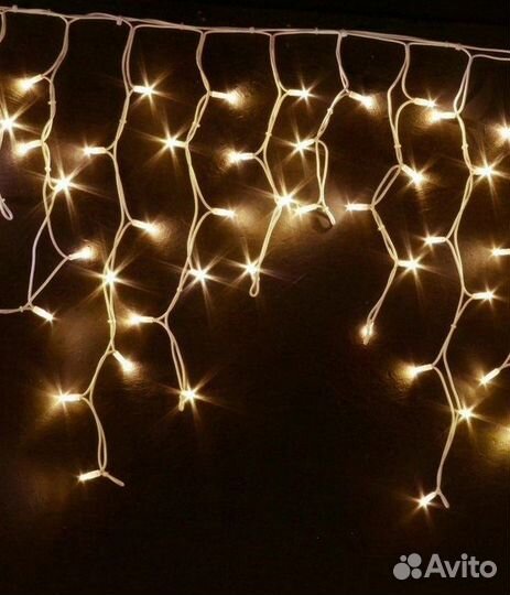 Гирлянда бахрома уличная 12 метров