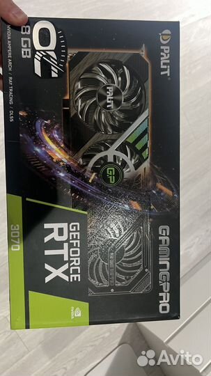 Видеокарта Palit RTX 3070 8gb