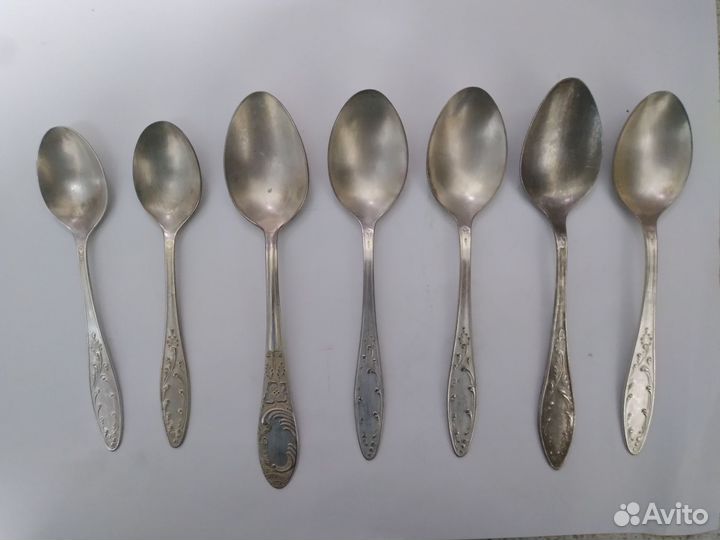Мельхиоровые ложки СССР