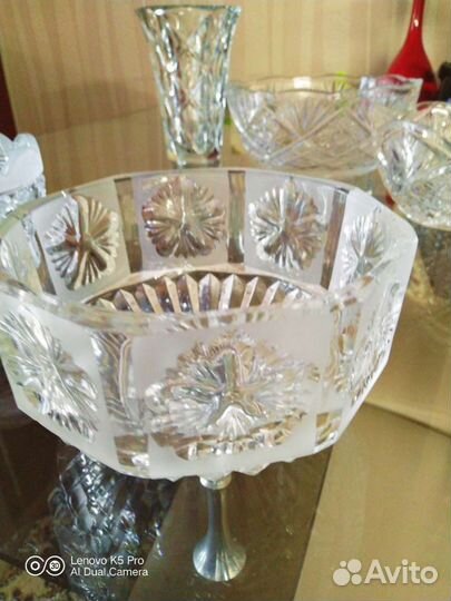 Хрустальные вазы