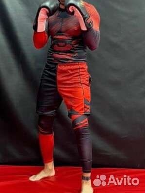 Рашгард спортивный 3в1 M L XL