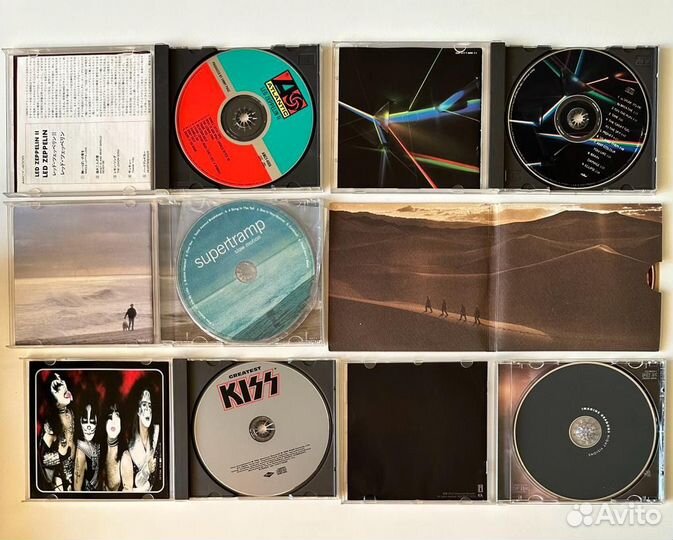 Cd диски фирменные c Rock музыкой