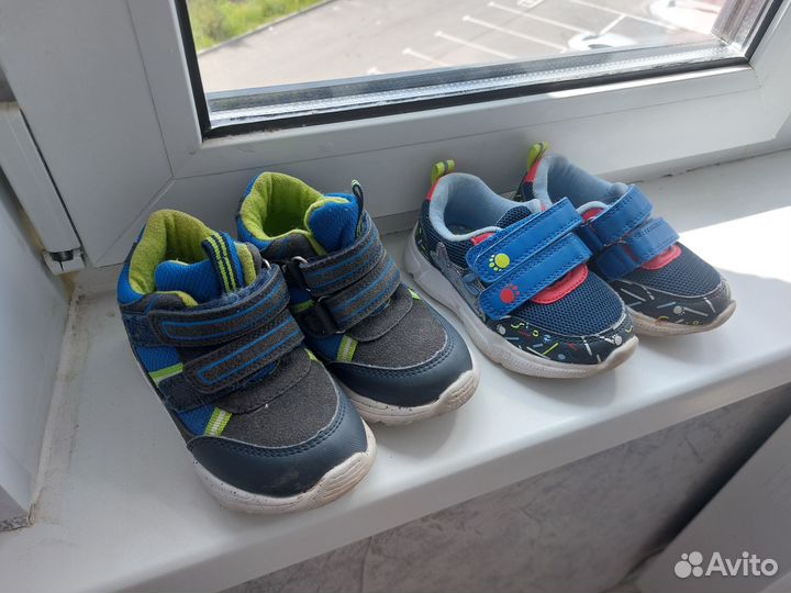 Обувь на мальчика сандали, кроссовки 22/23
