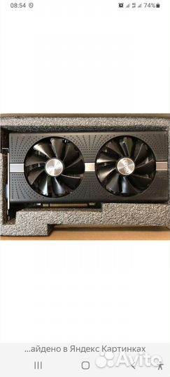 Видеокарта Saphire nitro 580-8gb