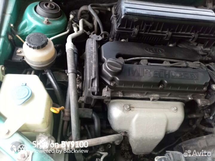 Двигатель на kia rio 1 6 2002год