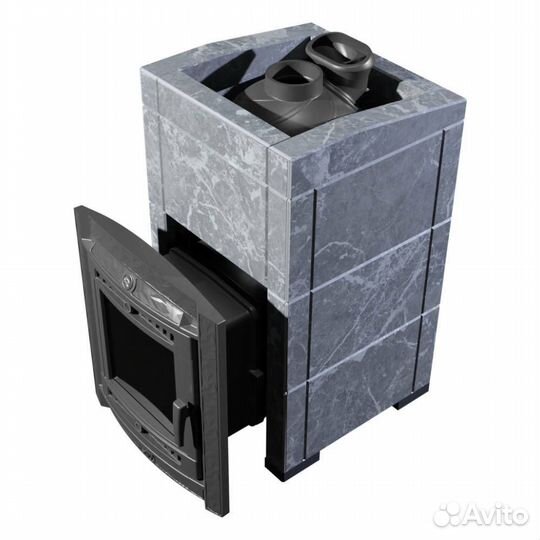 Печь Для Бани Атмосфера XL+ в облицовке «Талькохло