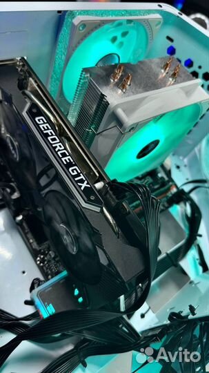 Игровой пк+Монитор, GTX 1660s, DDR4 32gb, SSD 512g