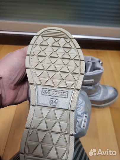 Детские сапоги зимние jog dog 34