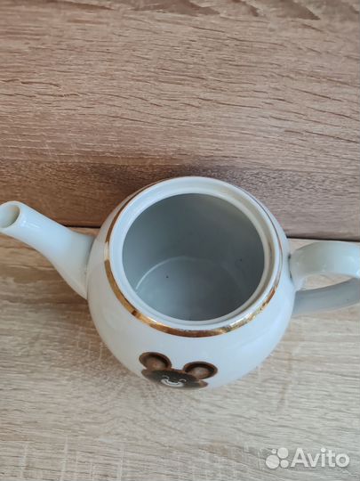 Заварочный чайник олимпийский мишка, СССР