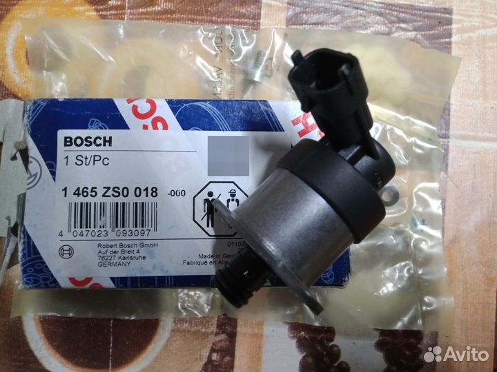 Клапан регулировки давления тнвд баф Феникс