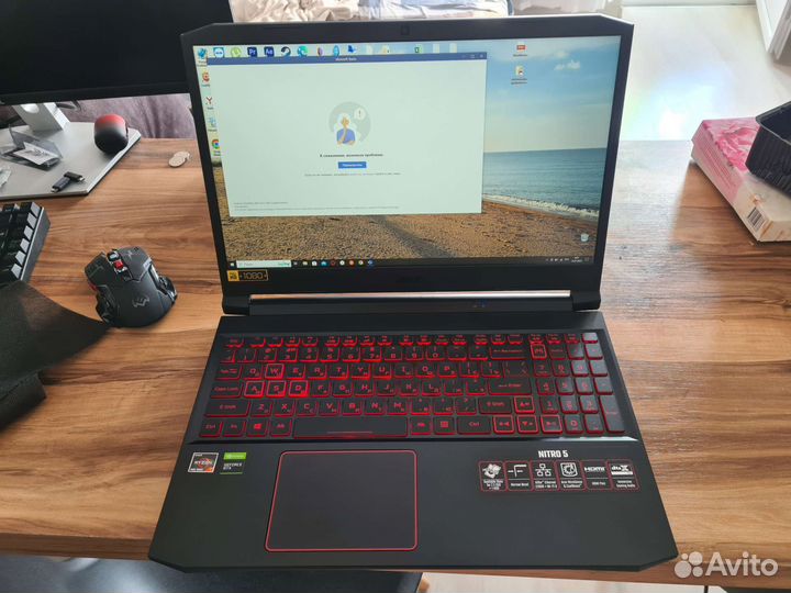 Игровой Ноутбук Acer nitro 5 Ryzen 7