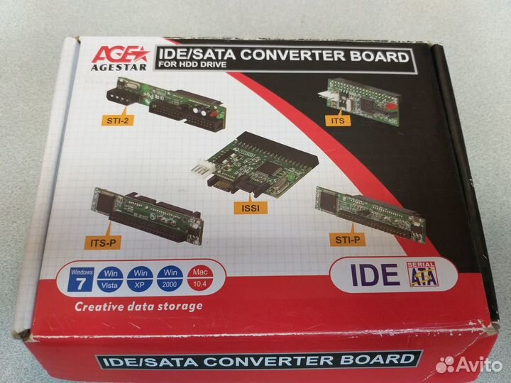 IDE/SATA converter board