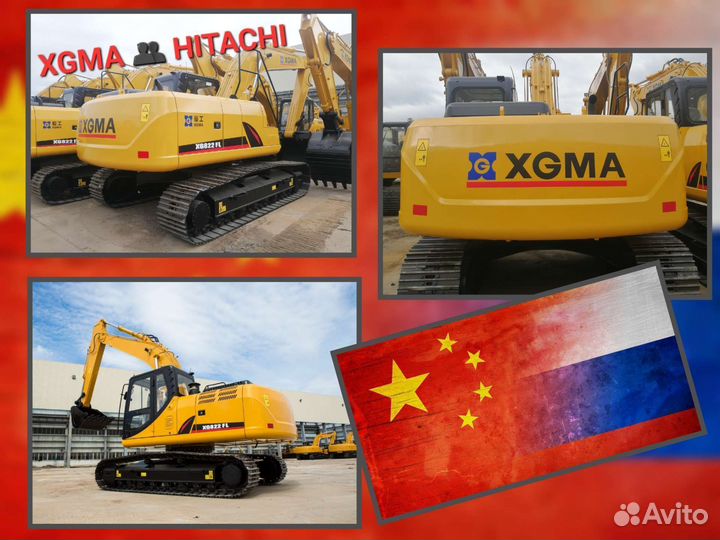 Гусеничный экскаватор Hitachi EX 200-5, 2022