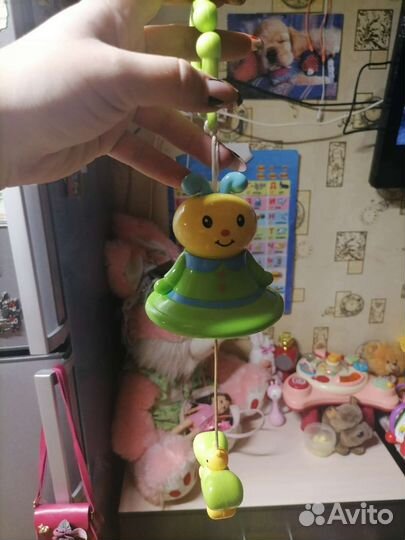 Игрушка подвеска с вибрацией