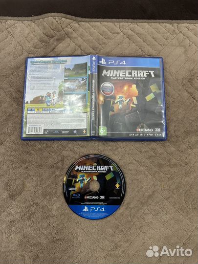 Диск на PS4 PS5 Minecraft edition в идеале