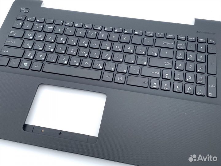 Топкейс (клавиатура) для ноутбука Asus X555 черный