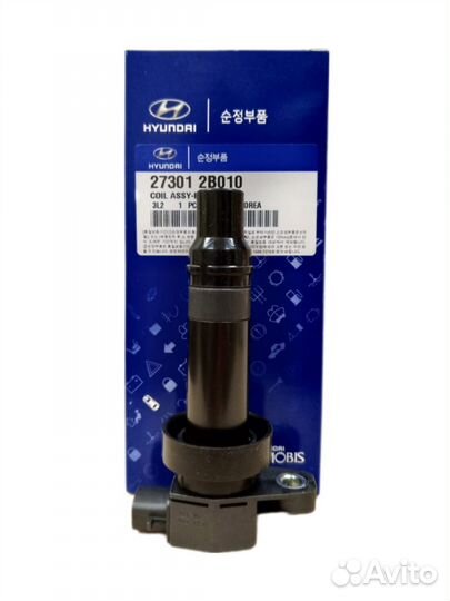 Катушка зажигания 2шт Kia Rio Hyundai Solaris