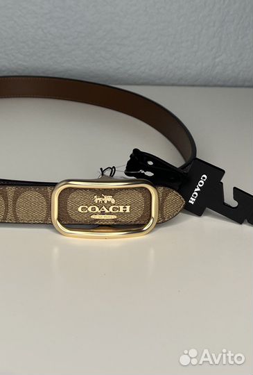 Coach ремень женский оригинал