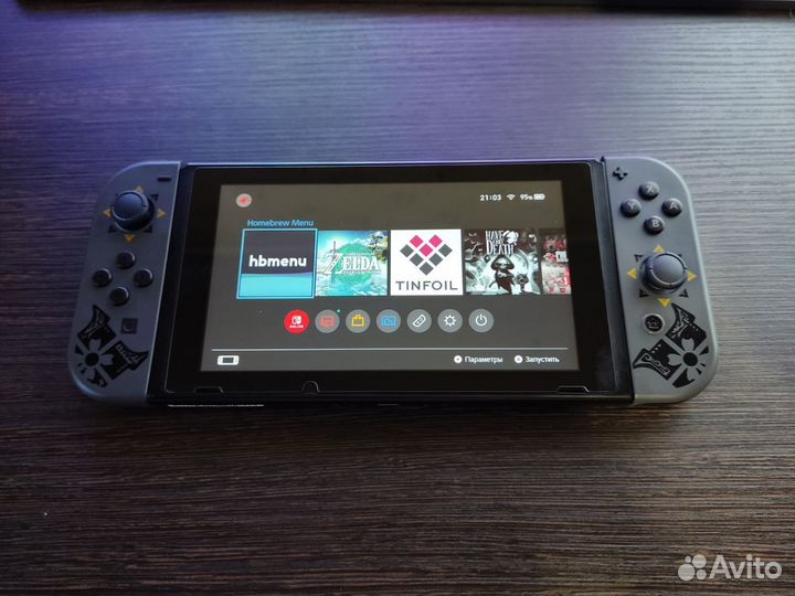 Nintendo Switch Rev 1 прошитая