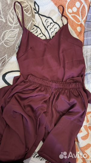 Пижама армани шелк