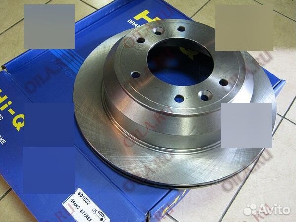 Диск тормозной hyundai H1 grand starex