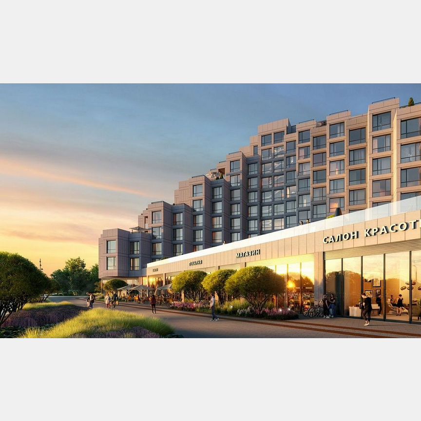 1-к. квартира, 48,5 м², 8/14 эт.