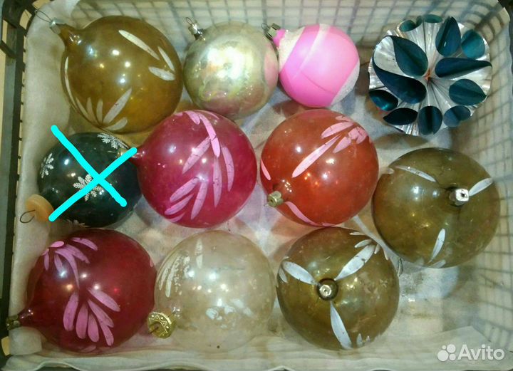 Елочные игрушки (Набор 8)