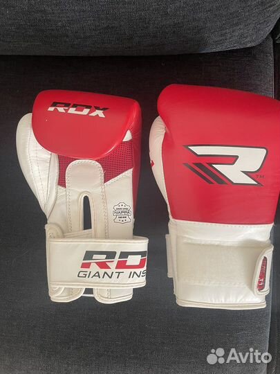 Боксерские перчатки 12 oz кожа