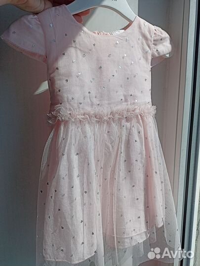 Платье для девочки 80-86