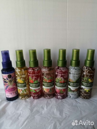 Молочко, спреи для тела и волос Ив Роше