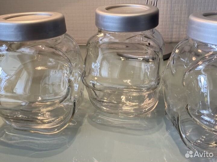 Банка стеклянная IKEA 1.8л