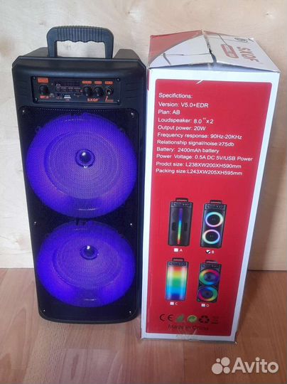 Блютуз колонка большая