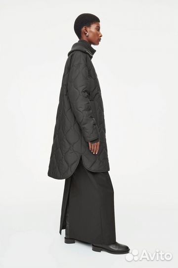 Куртка COS стёгная С ребристым воротником