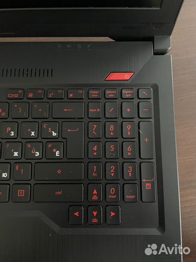 Игровой ноутбук Asus