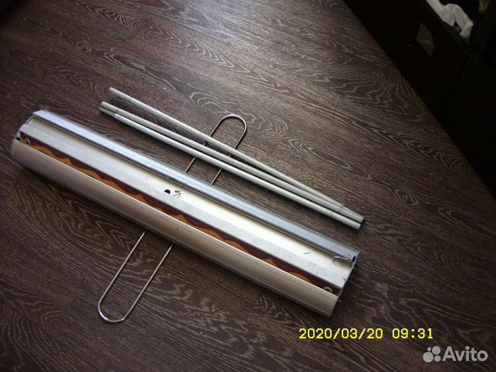 Двухсторонний рекламный механизм, раздвижной