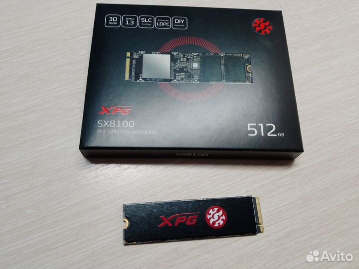 Жёсткий диск SSD накопитель A-Data XPG SX8100NP 51