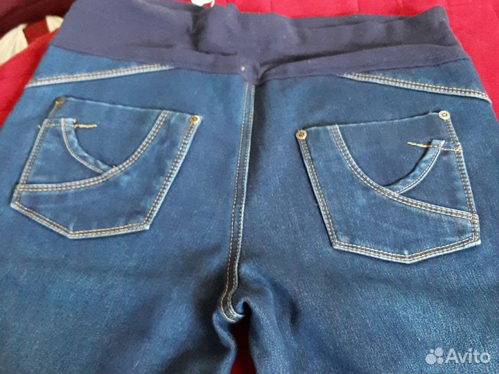 Джинсы утепленные женские для беременных L