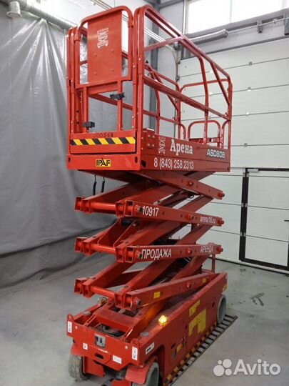 Аренда ножничных подъёмников с раб. высотой 10 мет