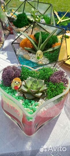 Флорариум ваза Декор