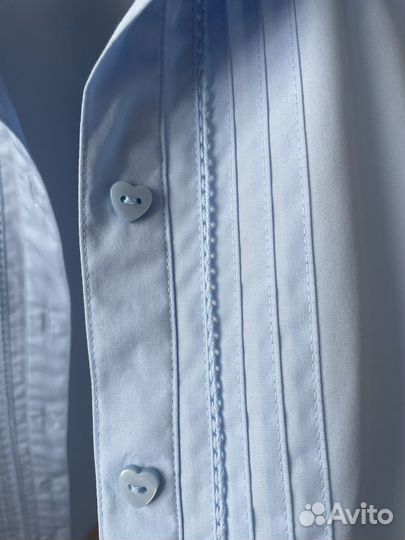 Школьная рубашка короткий рукав