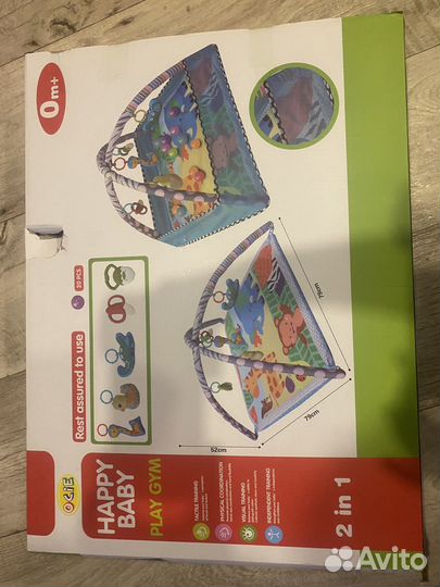 Развивающий коврик Happy Baby