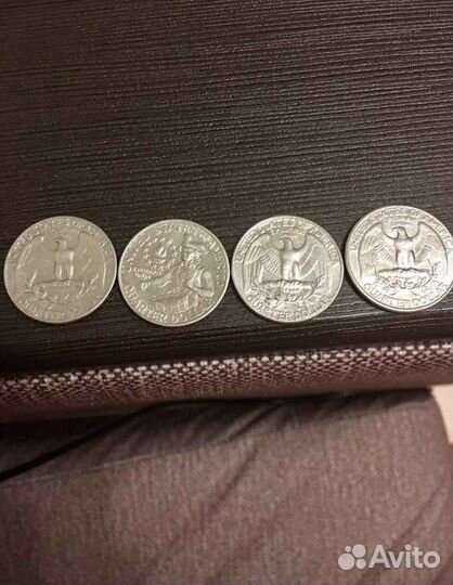 Коллекционные Монеты Liberty quarted