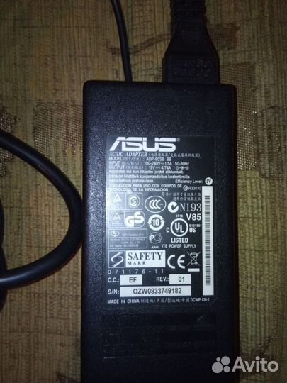 Блок питания для ноутбука asus ADP-90SB BB