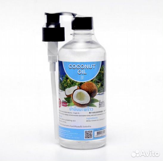 Масло для тела массажное кокос banna, 450 мл