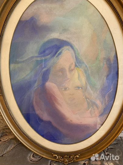 Пастель старинная