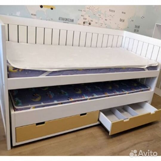 Детская двухъярусная кровать