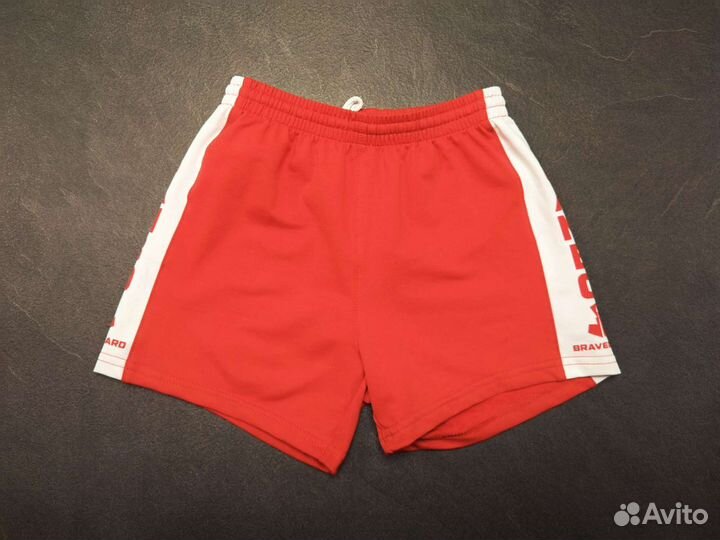 Шорты для самбо bravegard, красные/синие